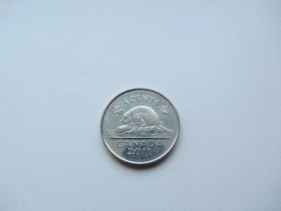 Лот: 7041203. Фото: 1. Канада 5 центов 2011 г , " Бобер... Америка