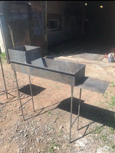 Лот: 25403753. Фото: 1. Мангал с подставкой. Мангалы, грили, коптильни
