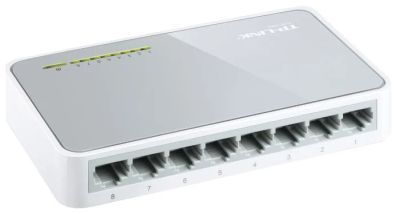 Лот: 11436274. Фото: 1. 8-портовый коммутатор TP-link... Коммутаторы