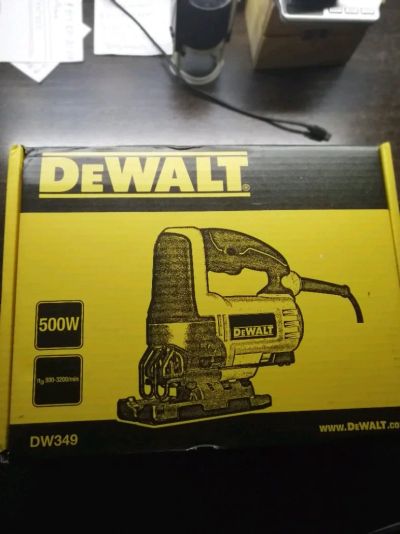 Лот: 13972425. Фото: 1. Лобзик DeWalt DW349, 500 Вт. Электроинструмент