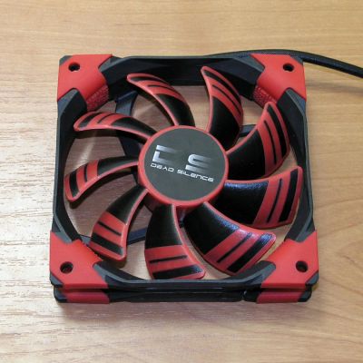 Лот: 10785281. Фото: 1. Aerocool Dead Silence 12 Red. Системы охлаждения