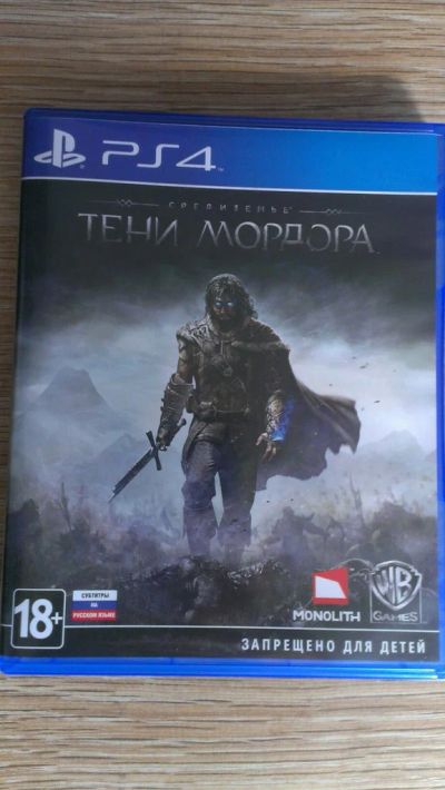 Лот: 6028693. Фото: 1. Игра для PS4 Middle-earth: Shadow... Игры для консолей