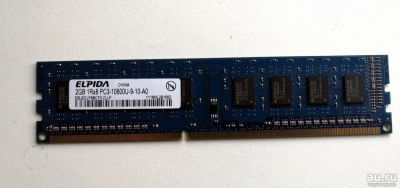 Лот: 18495513. Фото: 1. Модуль памяти: Elpida 2GB DDR3... Оперативная память