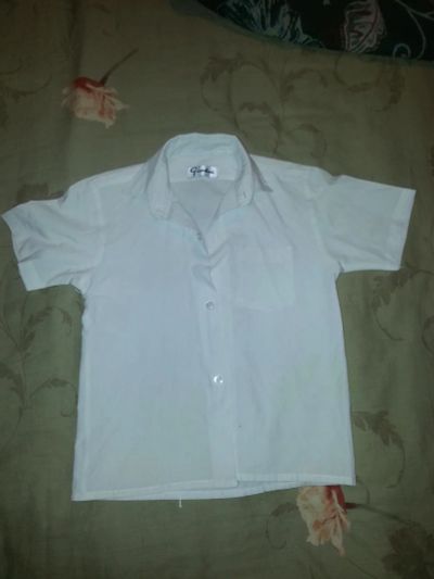 Лот: 9509769. Фото: 1. Рубашка в садик. Рубашки, блузки, водолазки