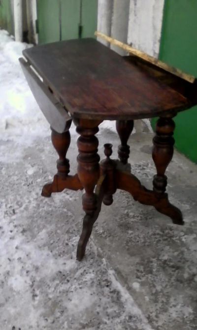 Лот: 6800311. Фото: 1. стол круглый Старинный. Мебель