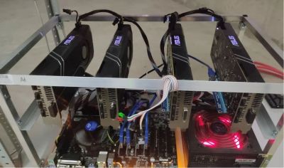 Лот: 18367800. Фото: 1. Ферма для майнинга на ASUS 1060... Майнинг фермы, товары для майнинга