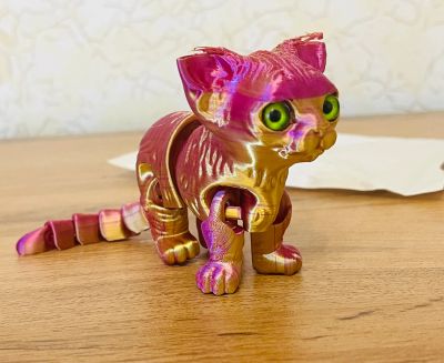 Лот: 25523920. Фото: 1. Игрушечный подвижный кот, новый. Игрушки