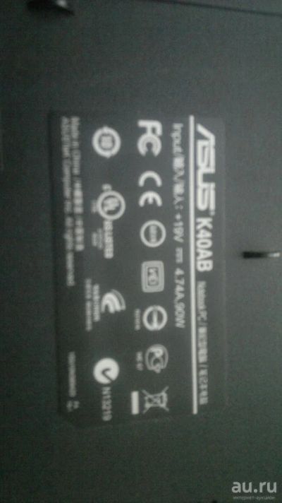 Лот: 9058144. Фото: 1. ASUS K40ABseries. Ноутбуки