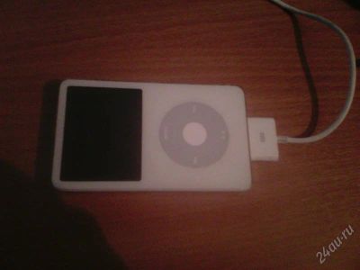 Лот: 2288271. Фото: 1. Обмен!! Ipod classic 30gb (грустный... Плееры