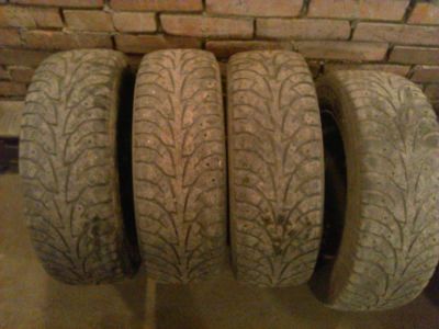 Лот: 6401423. Фото: 1. hankook winter i*pike 195/65/15. Шины
