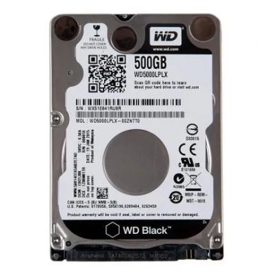 Лот: 19341188. Фото: 1. Жесткий диск WD 500GB Black (WD5000LPLX... Жёсткие диски (HDD)