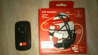 Лот: 4241246. Фото: 1. Wi Fi роутер МТС мобильный 3G. WiFi, Bluetooth адаптеры