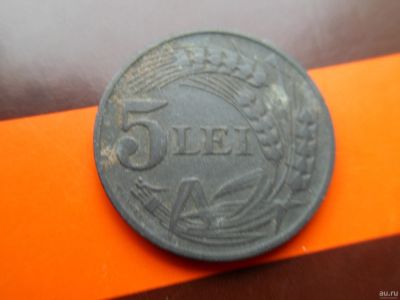 Лот: 13136071. Фото: 1. Румыния 5 лей 1942. Европа