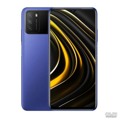 Лот: 17133076. Фото: 1. Смартфон Xiaomi Poco M3 4/64Gb... Смартфоны