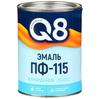 Лот: 25555743. Фото: 1. Эмаль Formula Q8, ПФ-115, алкидная... Краски, лаки, растворитель