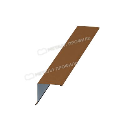Лот: 24033909. Фото: 1. Планка торцевая 95х120х2000 (PURMAN-20-Argillite-0... Кровельные материалы