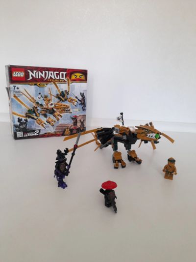 Лот: 18631369. Фото: 1. Lego Оригинал Золотой дракон 70666... Конструкторы