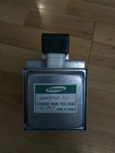Лот: 12747917. Фото: 1. Магнетрон samsung om75p. Запчасти для остальной бытовой техники