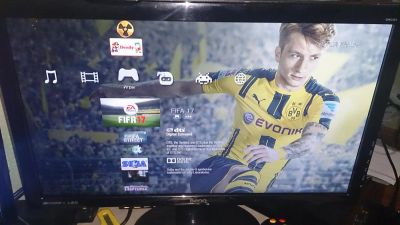 Лот: 8800195. Фото: 1. PlayStation 3 slim прошитая. Игровые приставки, консоли