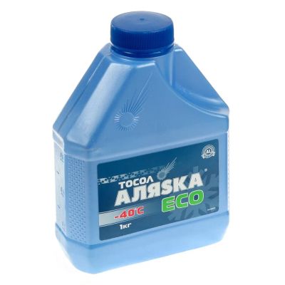 Лот: 24084552. Фото: 1. Тосол Аляsка, А-40, 1 кг, 7298. Масла, жидкости