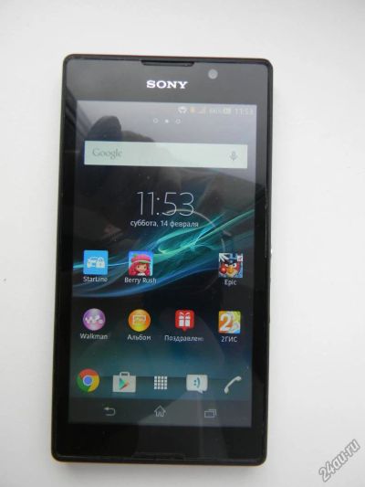 Лот: 5287241. Фото: 1. Sony Xperia C 2305 2SIM отл. сост... Смартфоны