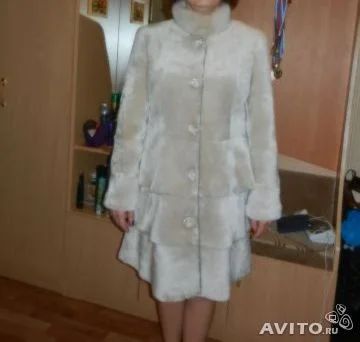 Лот: 6156190. Фото: 1. Шуба мутоновая. Верхняя одежда