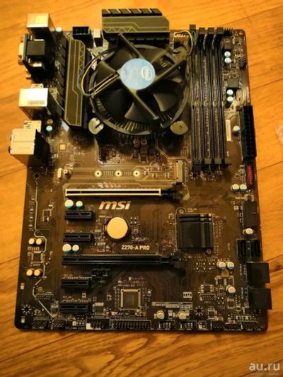 Лот: 13671042. Фото: 1. Материнская плата z270A-pro msi... Материнские платы