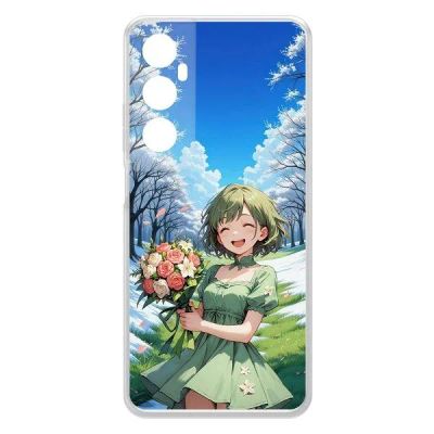 Лот: 25385234. Фото: 1. Чехол Krutoff Clear Case "Аниме... Чехлы, бамперы