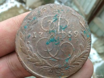 Лот: 13444854. Фото: 1. 5 копеек 1769 ем. Очень хорошая... Россия до 1917 года
