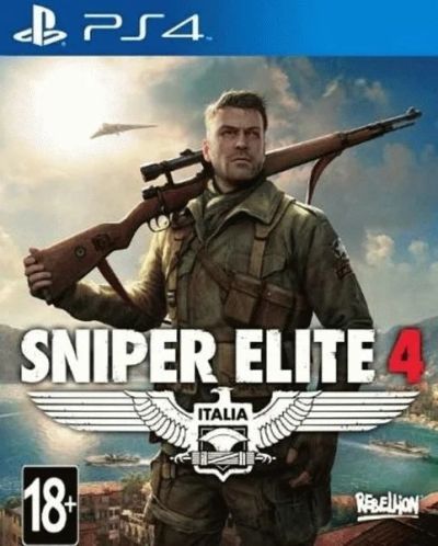 Лот: 14758344. Фото: 1. Sniper Elite 4 [PS4, русская версия... Игры для консолей