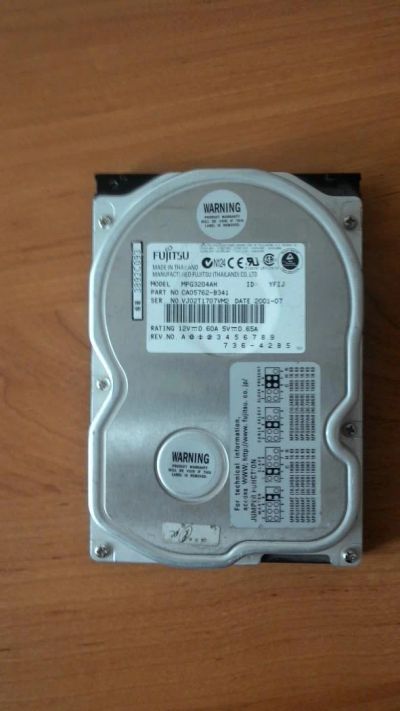 Лот: 8378232. Фото: 1. Жесткий (не запускается). Жёсткие диски (HDD)