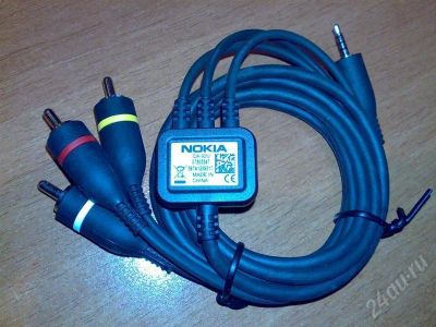 Лот: 370015. Фото: 1. Видеокабель Nokia CA-92U. Шнуры, кабели, разъёмы
