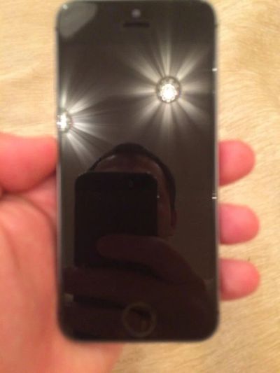Лот: 9152028. Фото: 1. iPhone 5S 16gb space gray (идеальное... Смартфоны