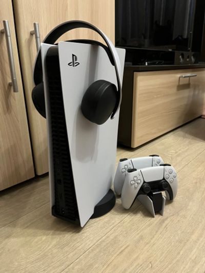 Лот: 18666729. Фото: 1. Playstation 5 максимальный комплект. Игровые приставки, консоли