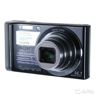 Лот: 7406132. Фото: 1. Цифровой фотоаппарат Sony DSC-W370... Цифровые компактные
