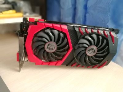 Лот: 12774342. Фото: 1. Видеокарта MSI GeForce GTX 1080... Видеокарты