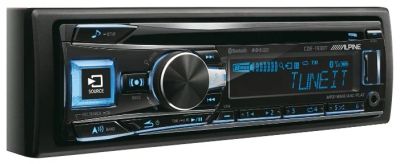 Лот: 8113462. Фото: 1. Автомагнитола Alpine CDE-193BT... Автомагнитолы