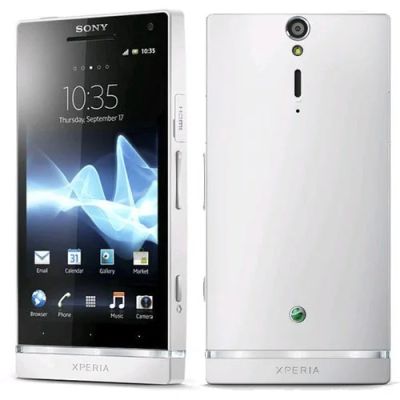 Лот: 3531738. Фото: 1. Sony Xperia S белый 32 Гб [РСТ... Смартфоны