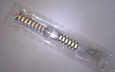 Лот: 14415086. Фото: 1. Браслет часов Tissot двухцветный... Ремешки, браслеты
