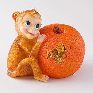 Лот: 10539434. Фото: 1. 50519 Копилка "Обезьянка с апельсином... Копилки
