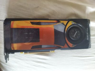 Лот: 20089406. Фото: 1. Видеокарта GeForce GTX 570. Видеокарты