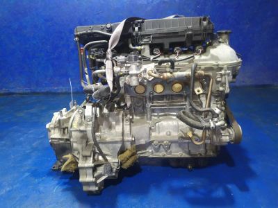 Лот: 16691252. Фото: 1. Двигатель Mazda Demio DY5W ZY-VE... Двигатель и элементы двигателя