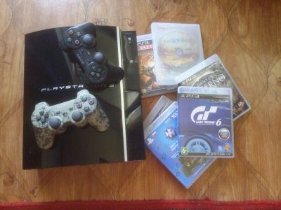 Лот: 4470837. Фото: 1. Sony Playstation 3 500Gb. Игровые приставки, консоли