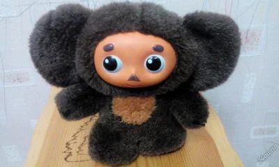 Лот: 6818115. Фото: 1. мЯгкач игрушка Чебурашка. Мягкие