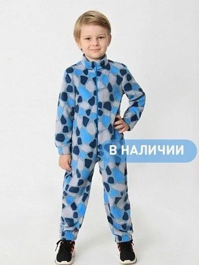 Лот: 14841944. Фото: 1. новый флисовый комбинезон на мальчика... Костюмы, пиджаки, комбинезоны