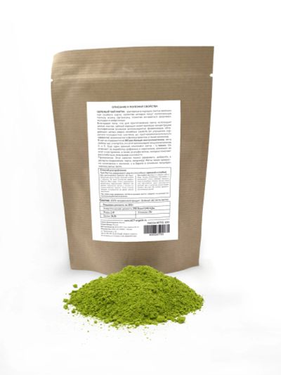 Лот: 17426183. Фото: 1. Зеленый чай Матча из Японии ACT-Organic. Другое (красота и здоровье)