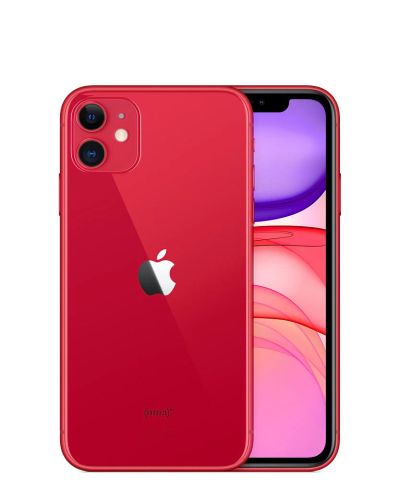 Лот: 17386456. Фото: 1. iPhone 11 128gb Red. Смартфоны