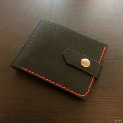 Лот: 18090419. Фото: 1. Кошелёк кожаный ручной работы. Работа с кожей