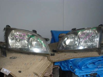 Лот: 2049644. Фото: 1. ФАРЫ TOYOTA CALDINA ST-AT 210-215... Оптика и освещение