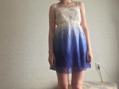 Лот: 7439056. Фото: 1. Сарафан с градиентом ZARA. Платья